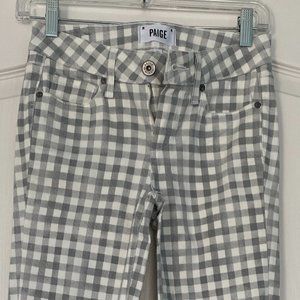 Paige Gingham Verdugo Ankle Pant